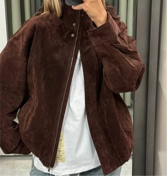 The IT Autumn Brown Suède Jacket™