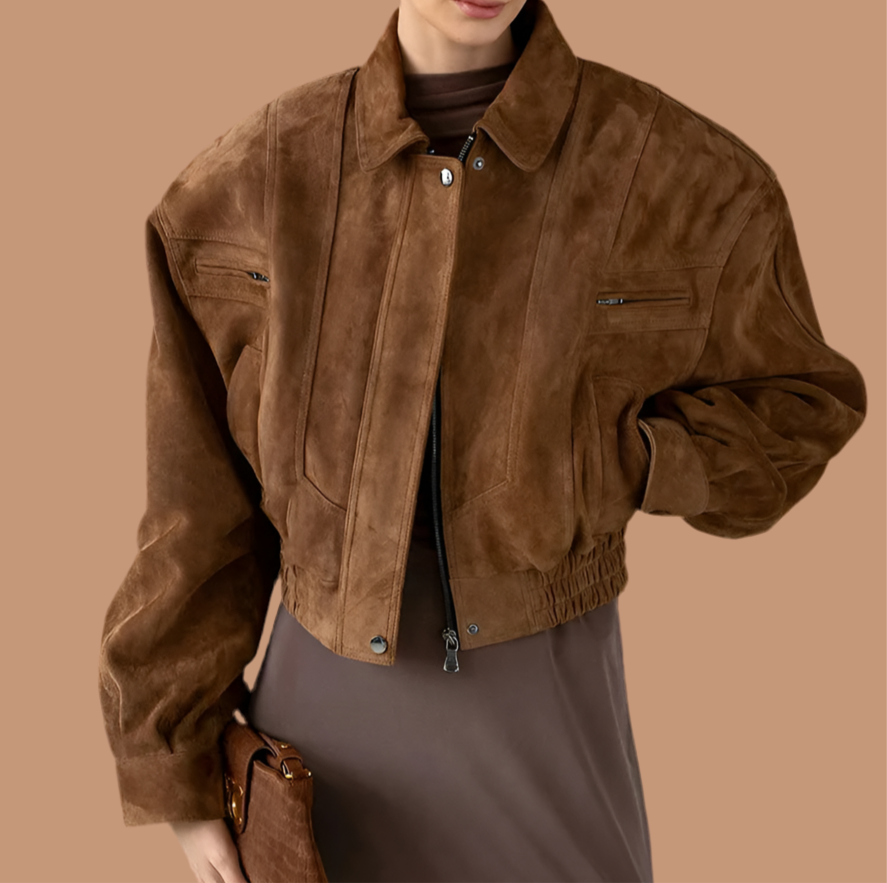The Suede Edit Cropped Jacket™