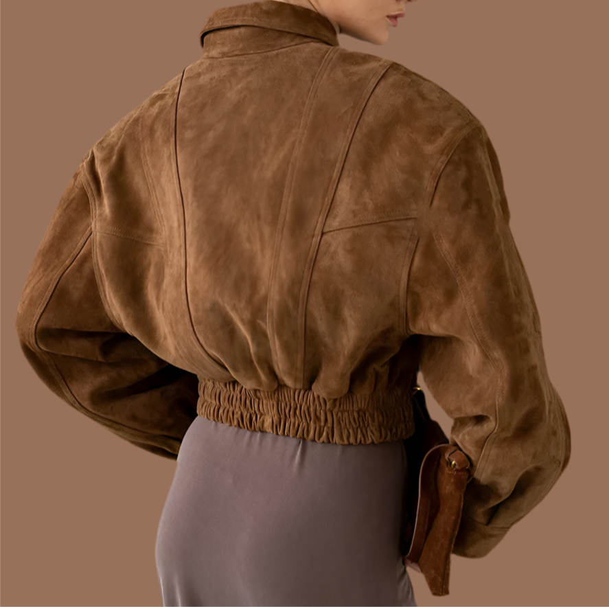 The Suede Edit Cropped Jacket™