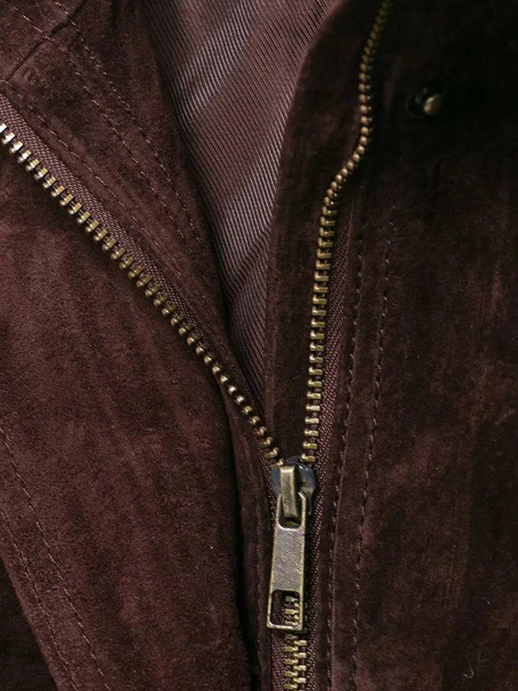 The IT Autumn Brown Suède Jacket™
