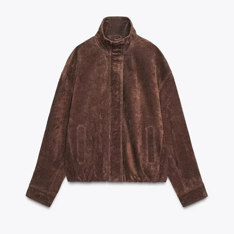 The IT Autumn Brown Suède Jacket™
